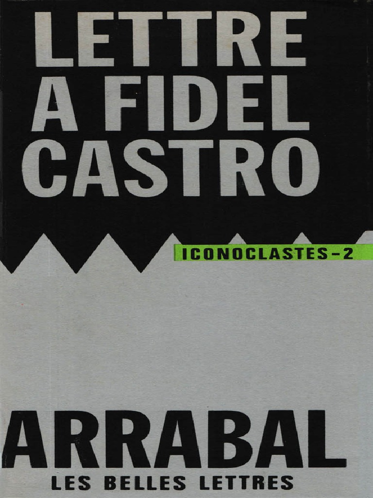 lettre fidel castro pdf pdf cuba fidel castro