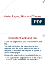 Master Pages, Skins and Themes