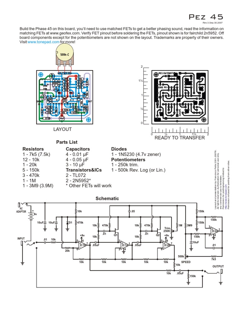 MXR Phase 45 | PDF | Electronic Design | Electrical Engineering