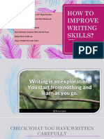 How To Improve Writing Skills Mpu