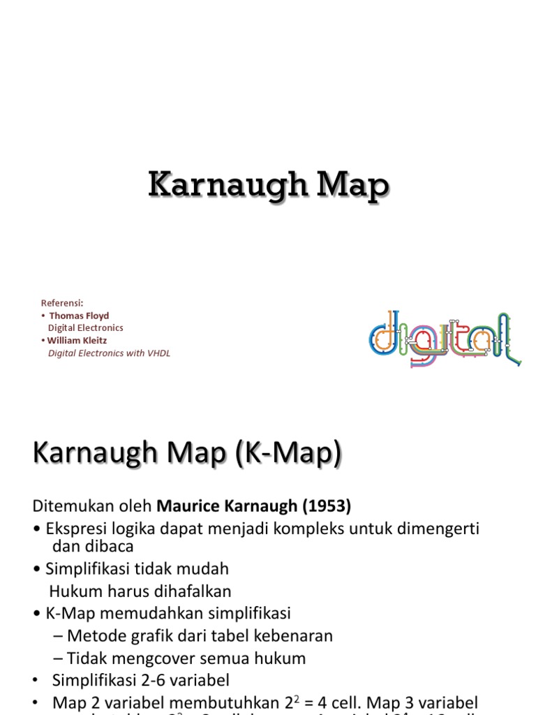 Simplifikasi Logika dengan K-Map | PDF