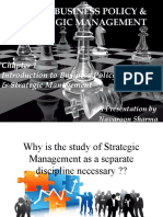Introduction to Strategic Management