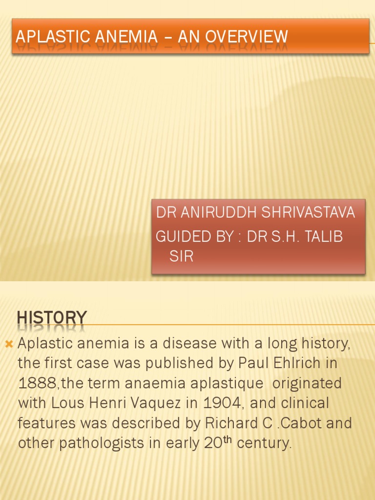 Aplastic Anemia FINAL PDF Hematopoietic Stem Cell Transplantation Anemia