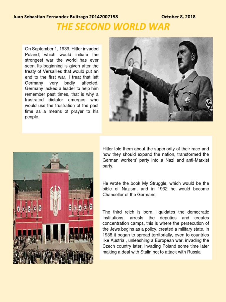 The Second World War | PDF | Nazi Germany | World War II