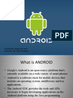 Download Android ppt by uniquely_1 SN40522941 doc pdf