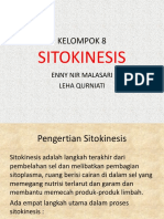 Biologi Sel Sitokinesis