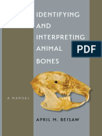 Identifying and Interpreting Animal Bones PDF