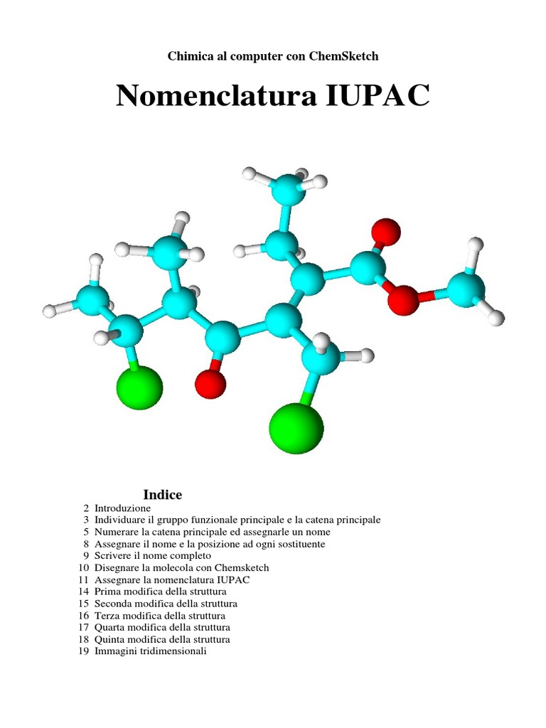 Nomenclatura IUPAC | PDF
