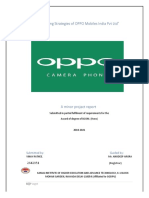 Oppo Marketing Strategies by Vinay Main File Minor Project