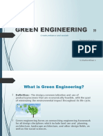 Green Engineering: Create, Enhance and Sustain