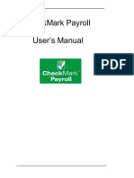 Checkmark Payroll User'S Manual