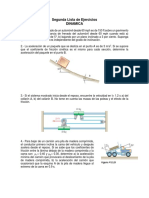 2da Lista - Dinamica