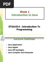 Chapter2 IntroductionToJava