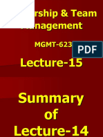 Leadership & Team Management: MGMT-623