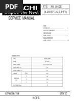 Download Hitachi r480ets Manual by zerotech2 SN40524436 doc pdf