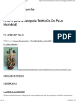 TrAtAdOs de PaLo MaYoMbE - Todo Sobre Mayombe PDF