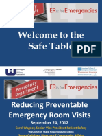 Welcome To The Safe Table