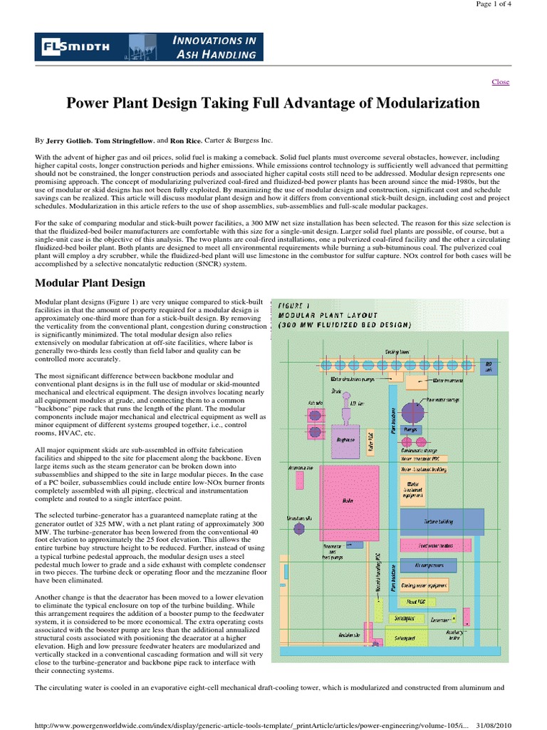 Modularization PDF | PDF | Coal | Modularity