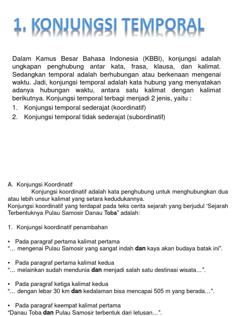 Ppt Konjungsi Temporal