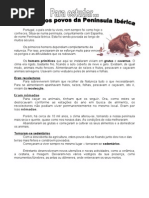 Primeiros Povos Península Ibérica - 2