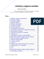 Gestión de Nóminas Y Seguros Sociales