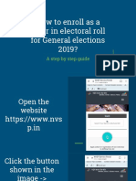 How To Enroll As A Voter in Electoral Roll For General Elections 2019?