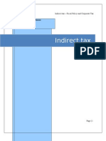 Indirect Tax: Submitted To-Swanand Dhonse