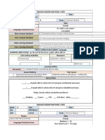 Update Y1 Lesson Plan Week 6