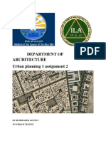 Department of Architecture Urban Planning 1 Assignment 2: by Bethelhem Getnet To Yirsaw Zegeye