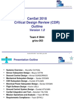 Cansat 2018 - 3944 - CDR - v1.2 PDF