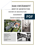Bahir Dar Univerisity: Departement of Architecture History of Architecture Assignment