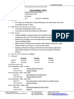 Curriculum Vitae: Consultancy Service For Design and Construction Supervision Work of Lot 2/2010