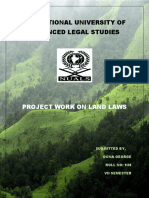 Land Law Project Roll No 938