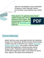 Meteorologi dan Klimatologi