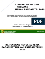 BKP Rencana Program 2019