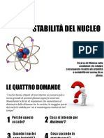 Stabilità Del Nucleo Atomico