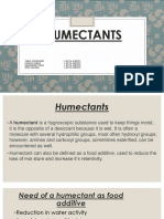 3 Humectants