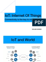 Iot: Internet of Things: Connectivity Is The Key To Intelligence