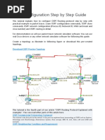 OSPF Configuration Step by Step Guide