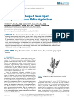 Simplified Tightly-Coupled Cross-Dipole Arrangement For Base Station Applications