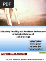 Thesis Presentation BioSci-Group2 Samar College