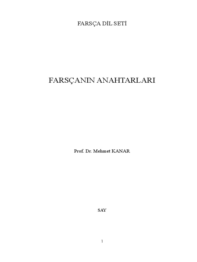 Farsca Sayilar Farsca فارسی Persian