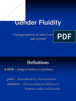 Gender Fluidity: Varying Perspectives On What It Means To Be A Male or Female