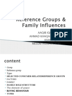 Reference Groups & Family Influences.pptx