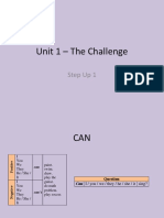 Unit 1 - SKILLS (Challenges 1)