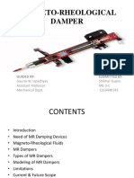 Magneto-Rheological Damper Technology