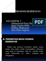 3) Media Promosi Kesehatan