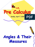 Angles and Their Measures