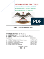 Cesion de Derechos Civil IV