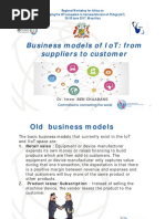 Business Models of IoT - From Suppliers To Customer